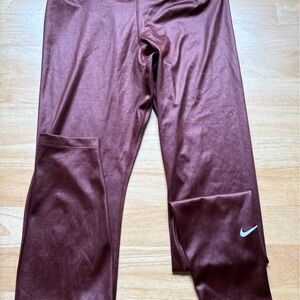 Nike Maroon Leggings